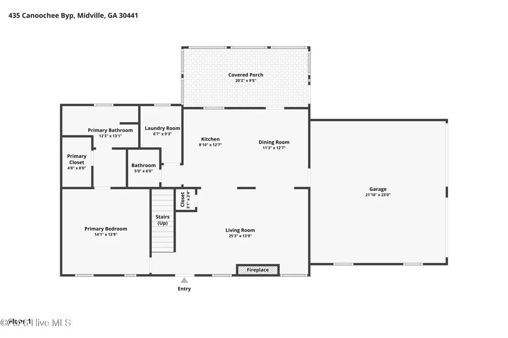 435 Canoochee Bypass Midville, GA 30441