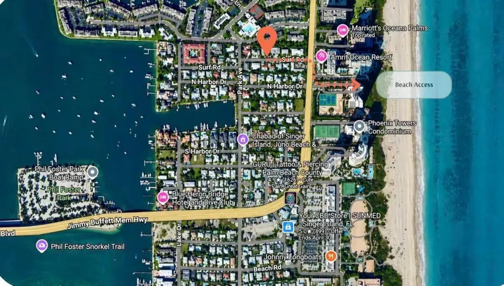 1222 Surf Road Singer Island, FL 33404