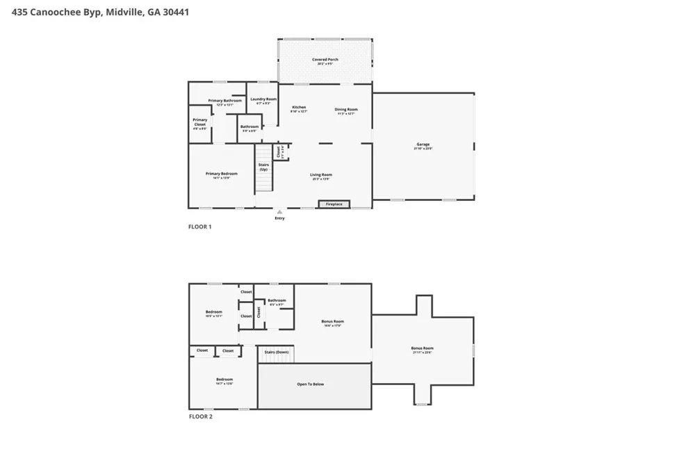 435 Canoochee Bypass Midville, GA 30441
