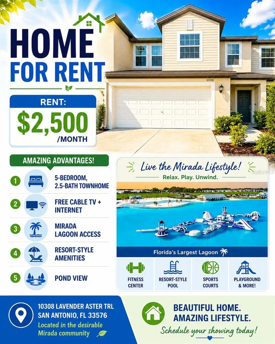 10308 LAVENDER ASTER TRAIL San Antonio, FL 33576