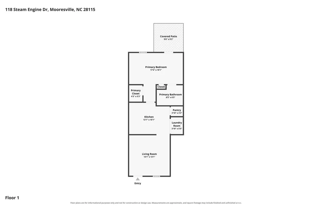 118 Steam Engine Drive #108 Mooresville, NC 28115