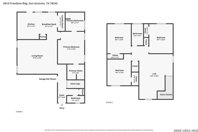 6814 FREEDOM RDG San Antonio, TX 78242