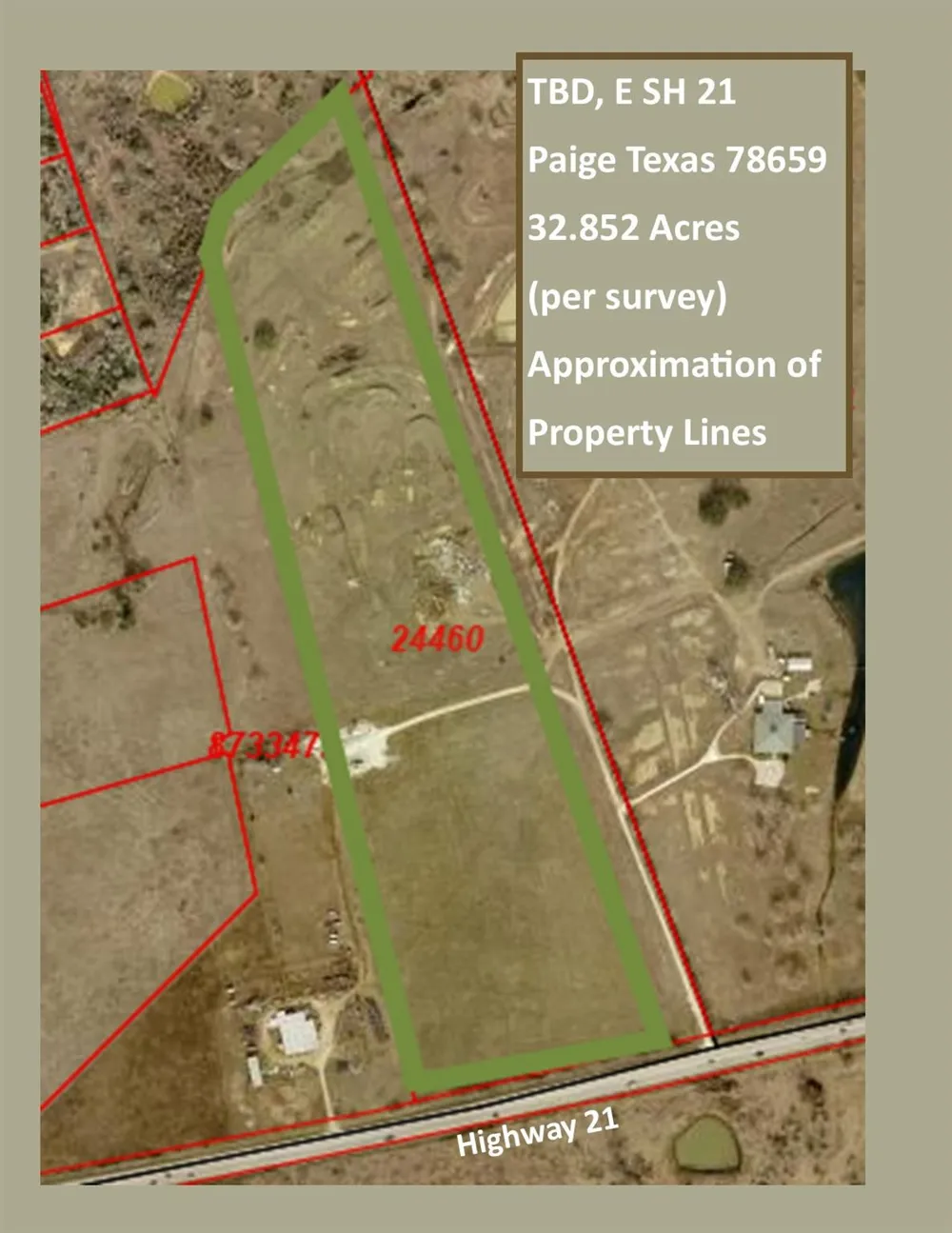 E Sh 21 Paige, TX 78659