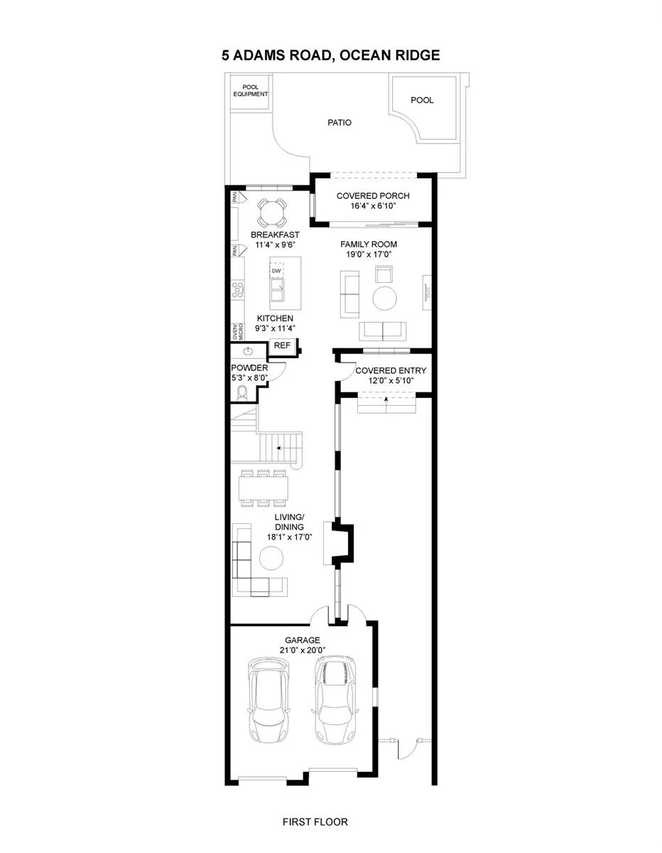5 Adams Road Ocean Ridge, FL 33435