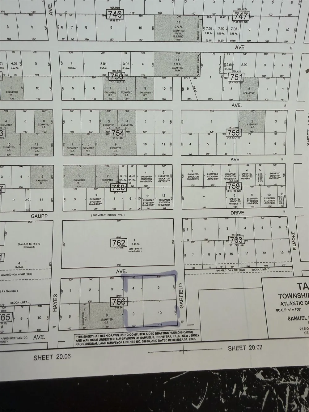 Vacant Land Garfield, Juniper & Ironwood Galloway Township, NJ 08205