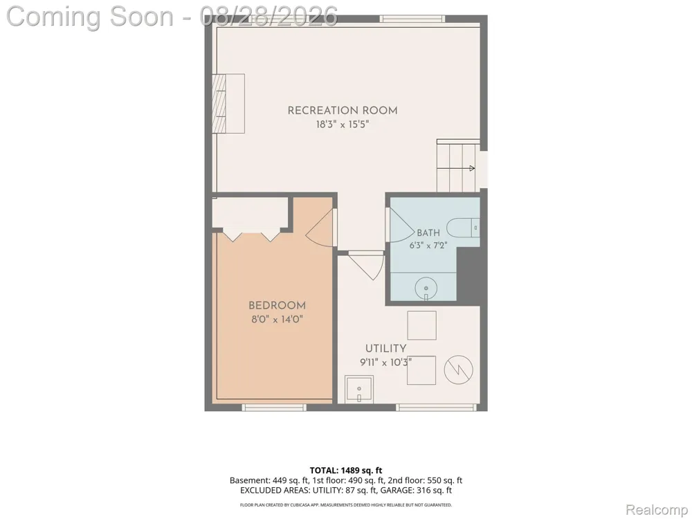 16296 Picton Court Clinton Charter Township, MI 48038