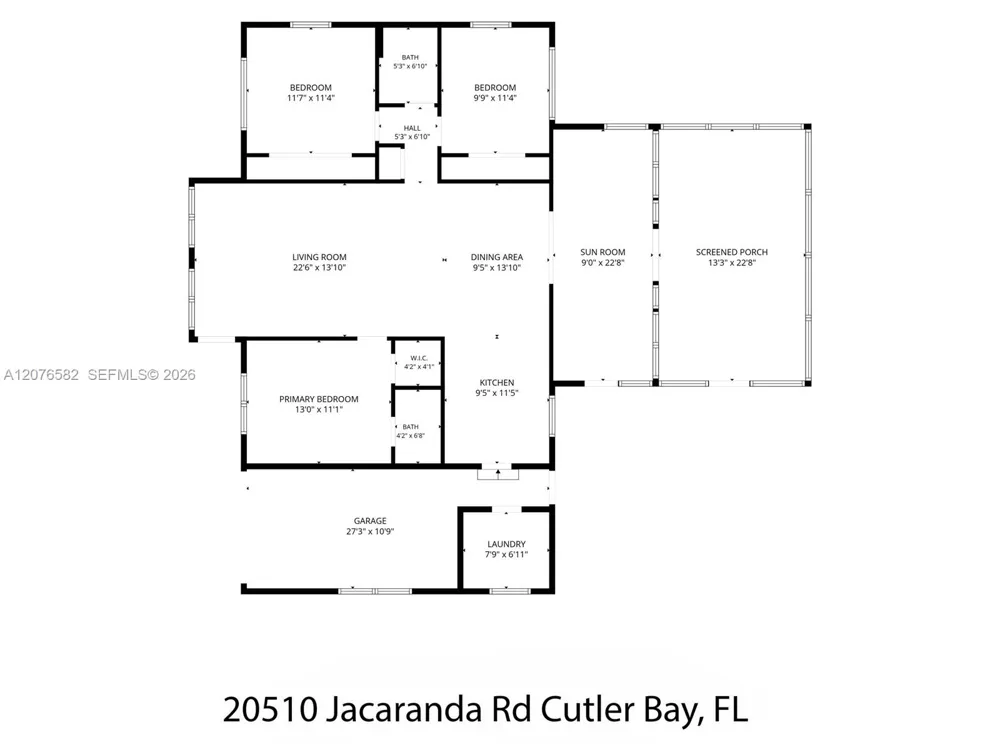 20510 Jacaranda Rd Cutler Bay, FL 33189