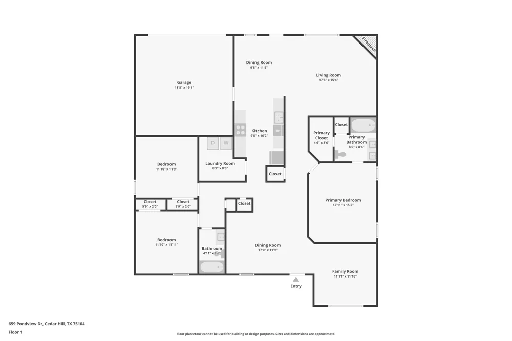 659 Pondview Drive Cedar Hill, TX 75104