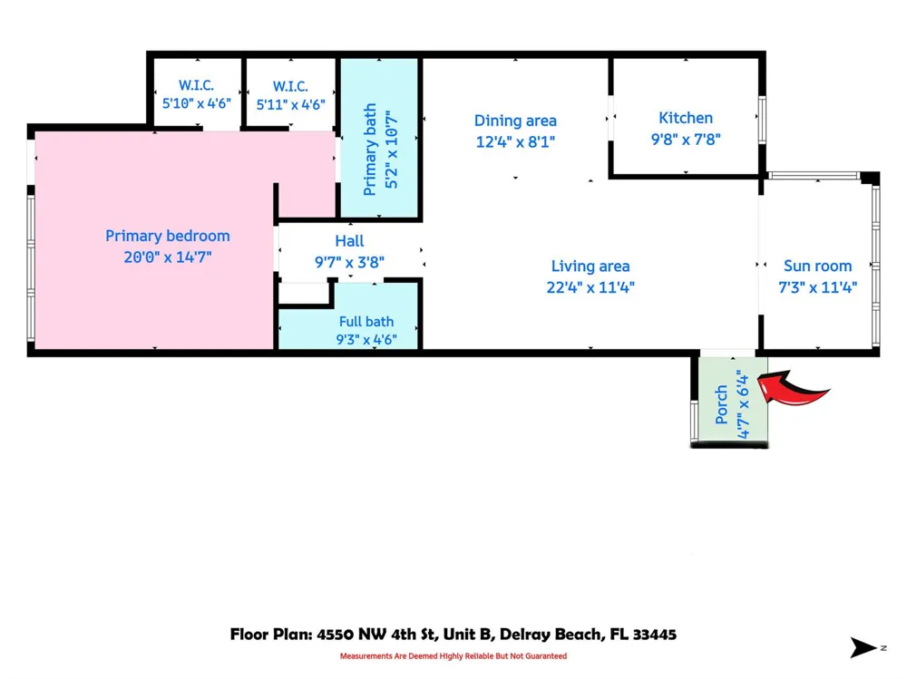 4550 NW 4TH STREET #B Delray Beach, FL 33445