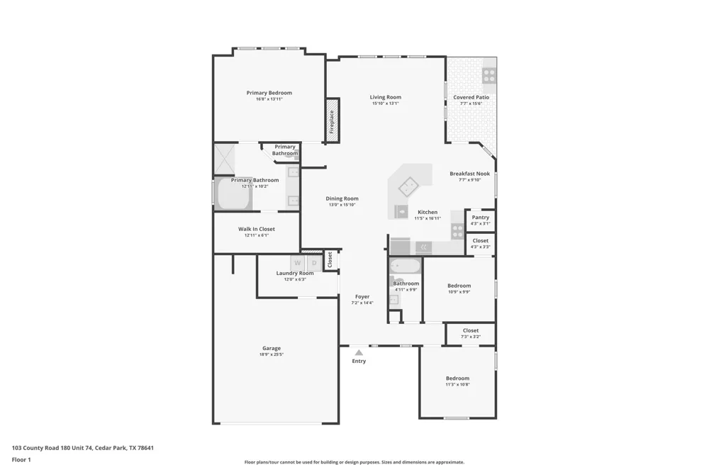 14105 Ronald Reagan Boulevard #74 Cedar Park, TX 78641
