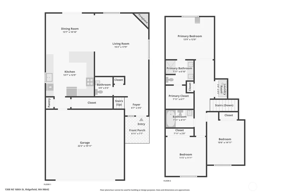 1308 NE 168th Street Ridgefield, WA 98642