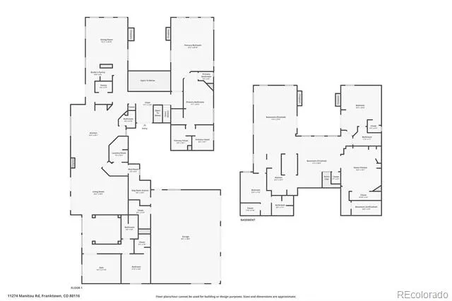 11274 E Manitou Road Franktown, CO 80116