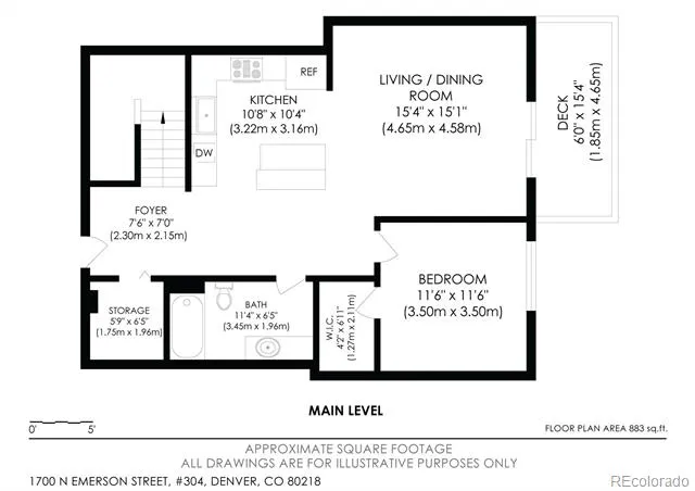 1700 Emerson Street #304 Denver, CO 80218