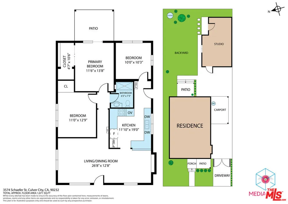 3574 Schaefer Street Culver City, CA 90232