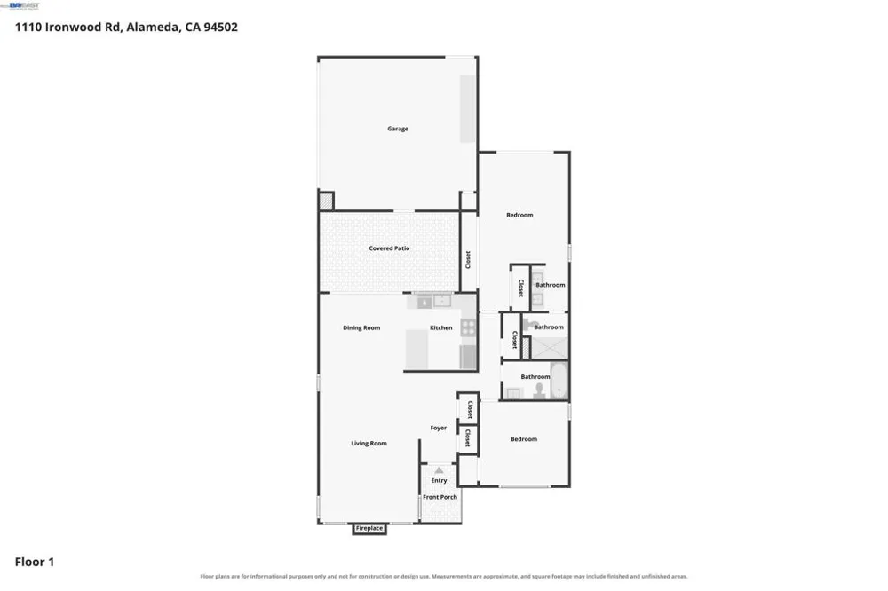 1110 Ironwood Rd Alameda, CA 94502