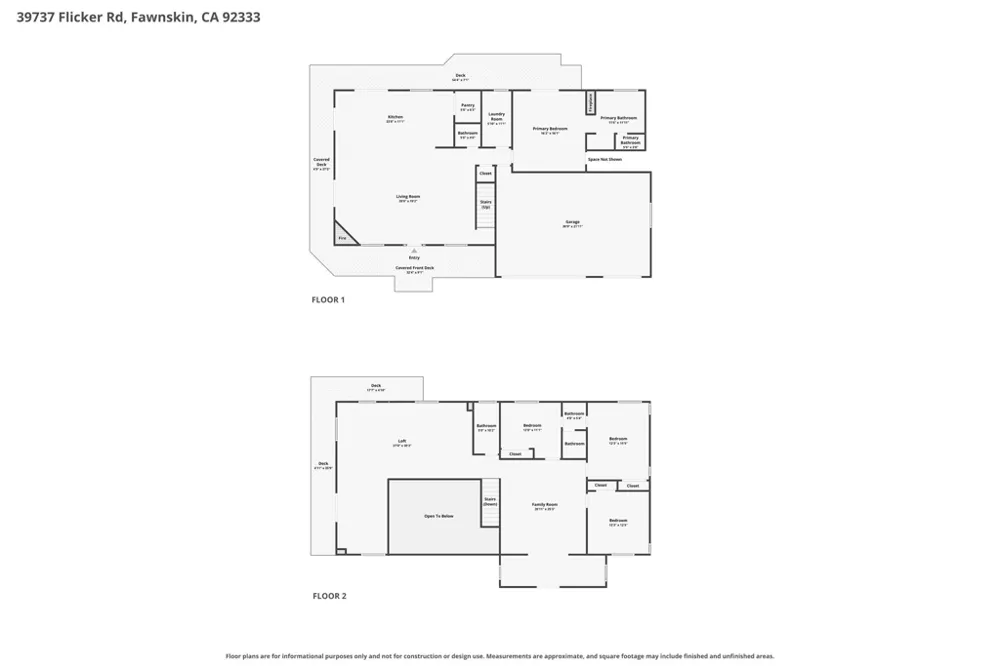39737 Flicker Road Fawnskin, CA 92333