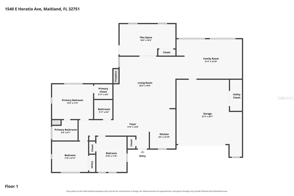 1540 E HORATIO AVENUE Maitland, FL 32751