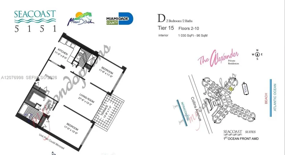 5161 Collins Ave #815 Miami Beach, FL 33140