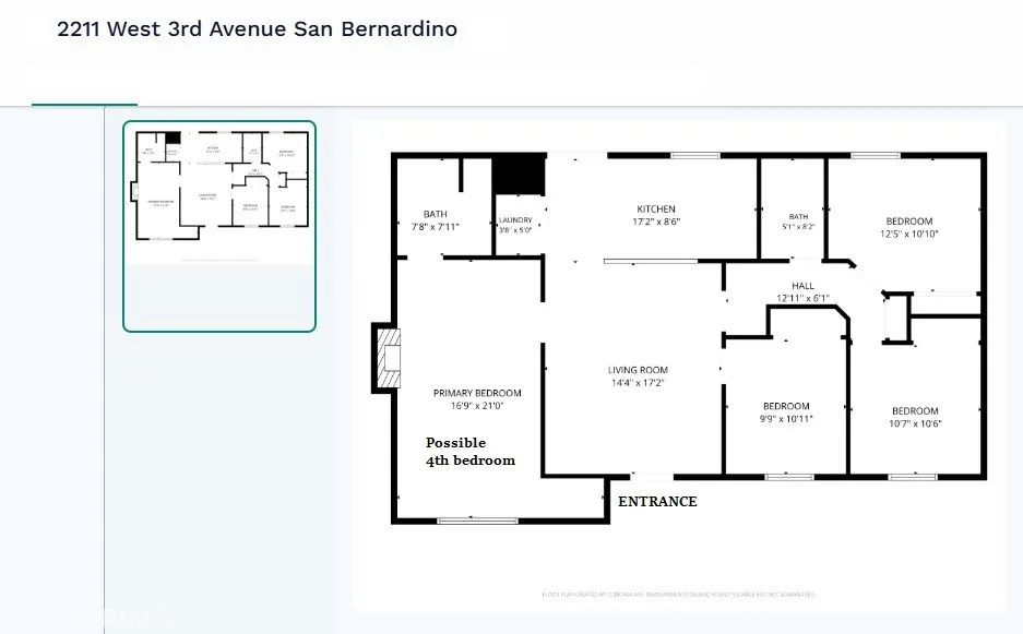 2211 W 3rd San Bernardino, CA 92407