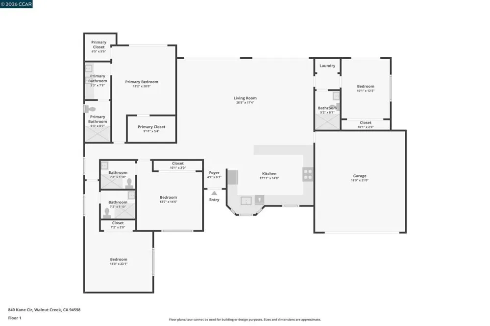 840 Kane Circle Walnut Creek, CA 94598