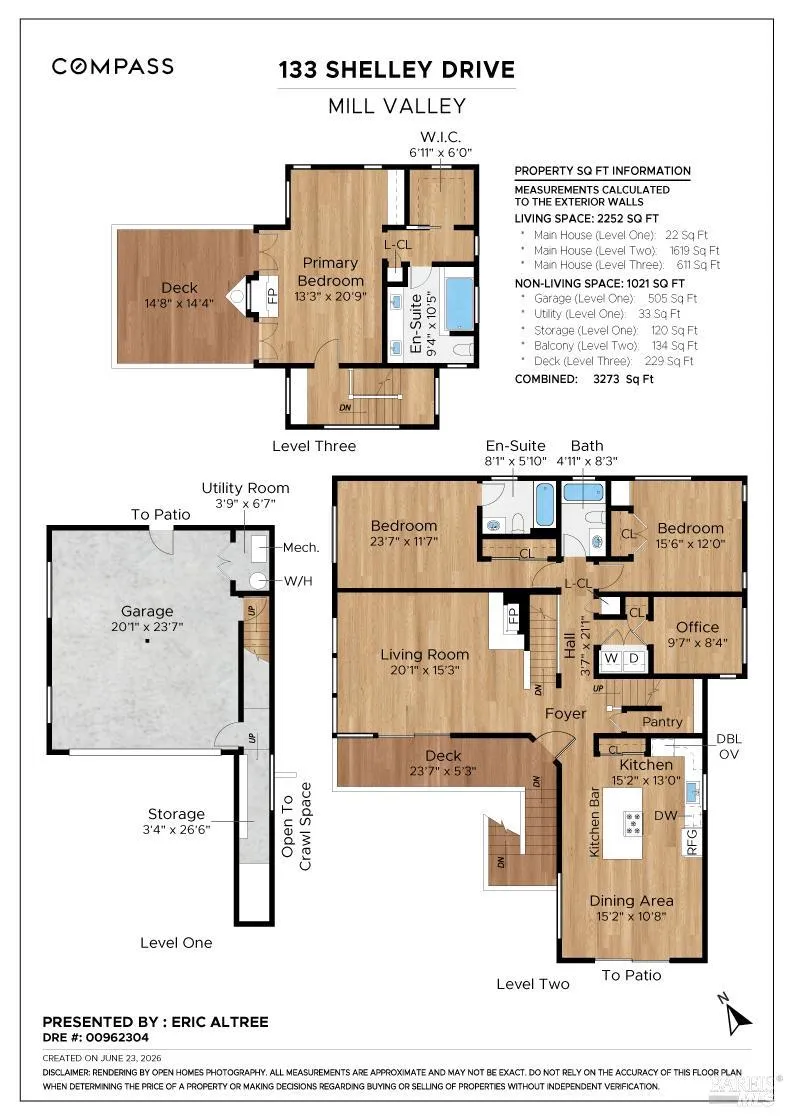 133 Shelley Drive Mill Valley, CA 94941