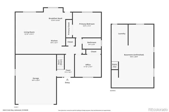 2444 S Cole Way Lakewood, CO 80228