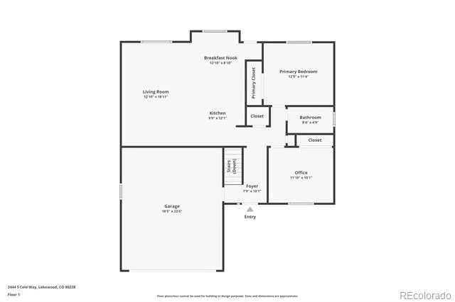 2444 S Cole Way Lakewood, CO 80228