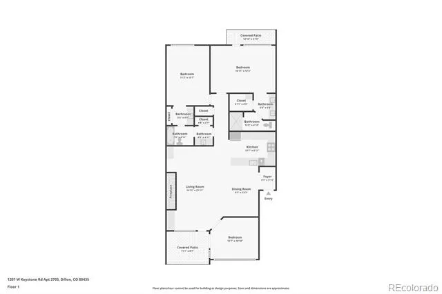 1207 W Keystone Road #2703 Keystone, CO 80435