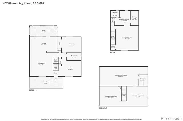 4719 Beaver Ridge Elbert, CO 80106