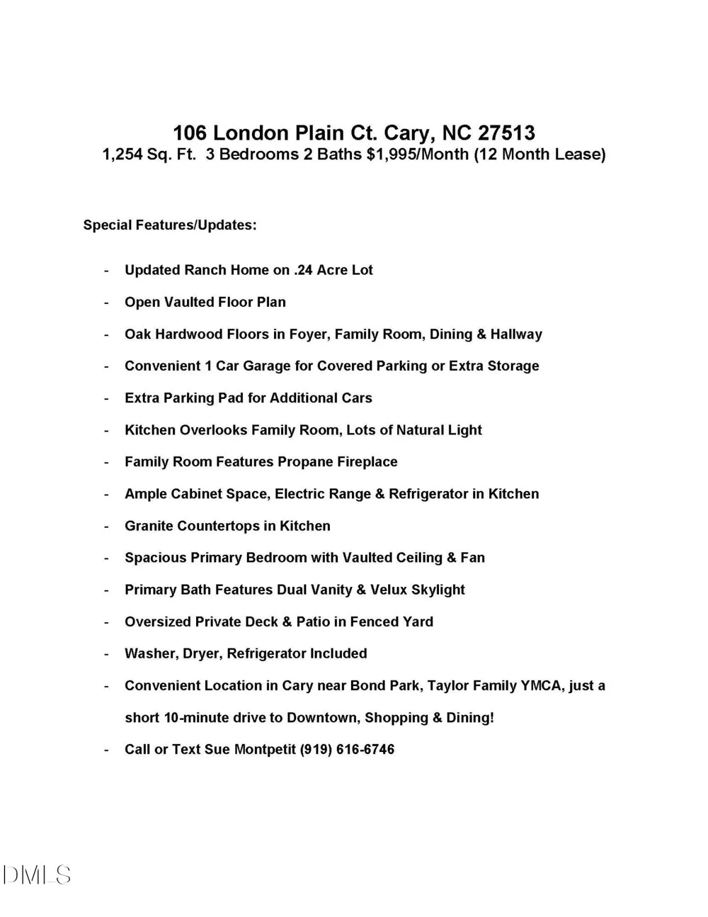 106 London Plain Court Cary, NC 27513