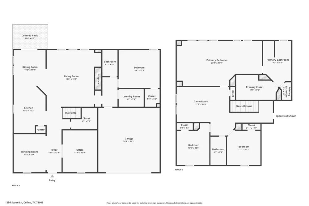 1236 Stone Lane Celina, TX 75009