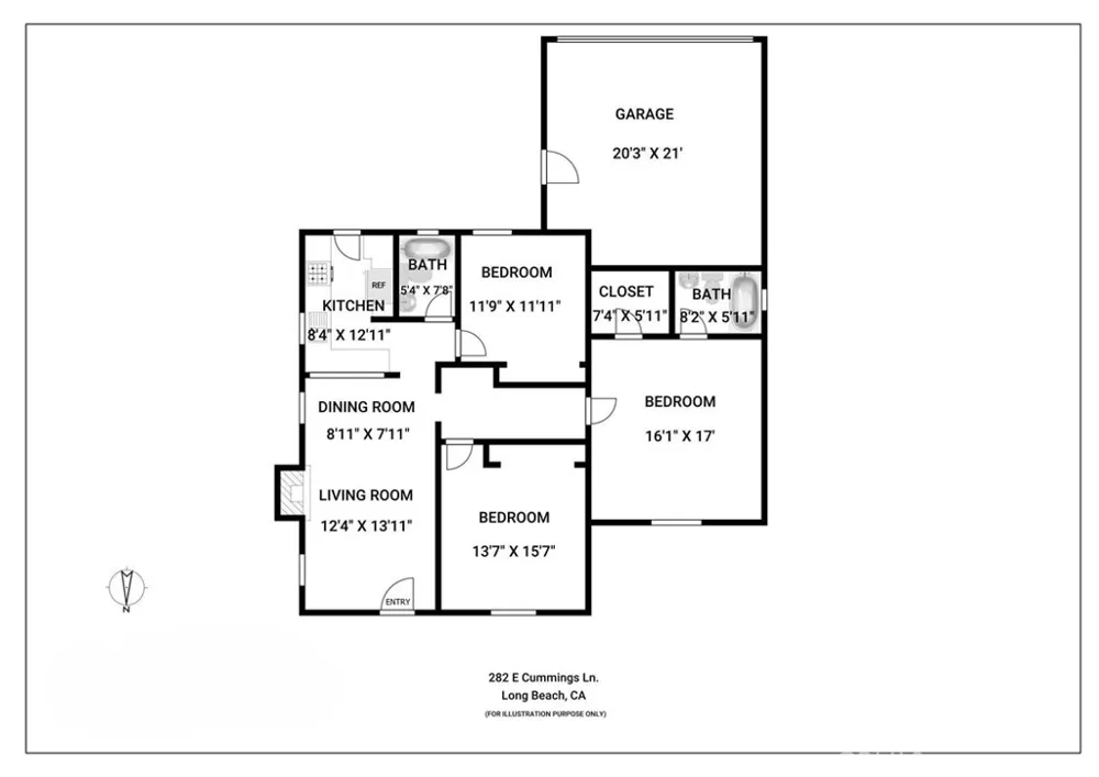 282 E Cummings Long Beach, CA 90805
