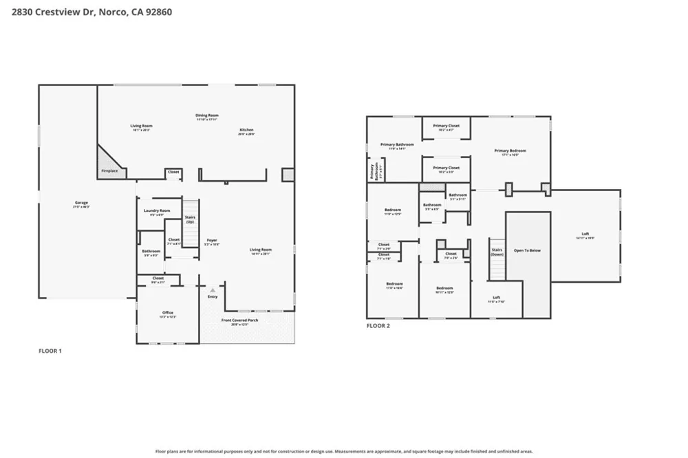 2830 Crestview Drive Norco, CA 92860