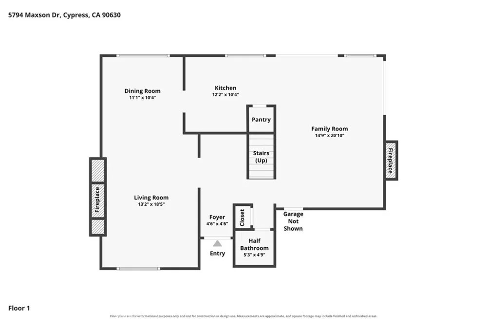 5794 Maxson Cypress, CA 90630