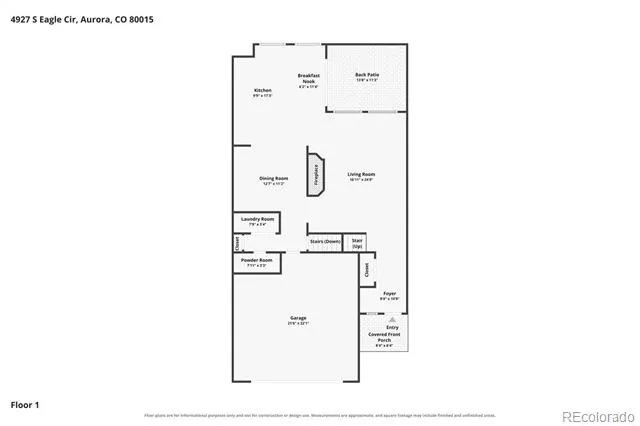 4927 S Eagle Circle Aurora, CO 80015