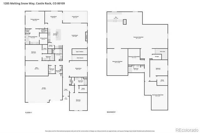 1285 Melting Snow Way Castle Rock, CO 80109