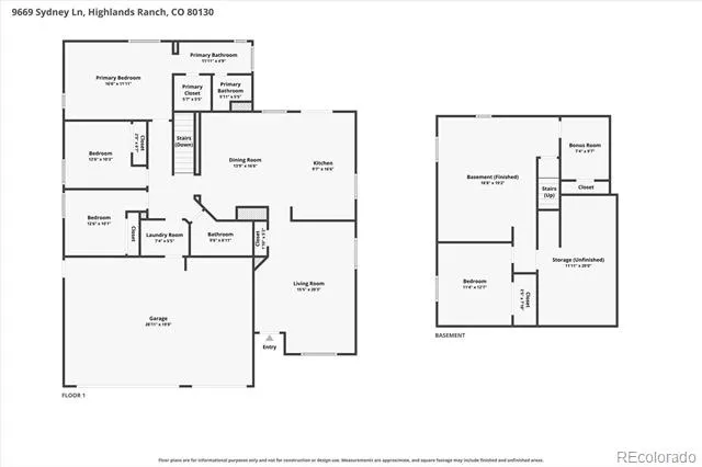 9669 Sydney Lane Highlands Ranch, CO 80130