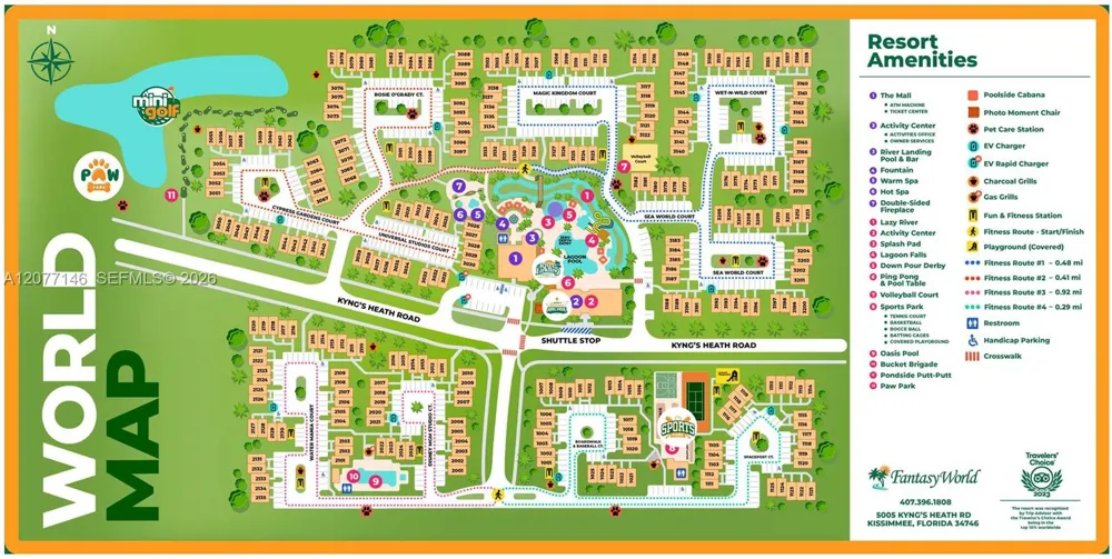 1007 Baseball and Boardwalk Ct Kissimmee, FL 34746