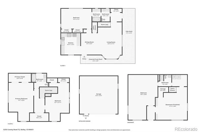 5235 County Road 72 Bailey, CO 80421