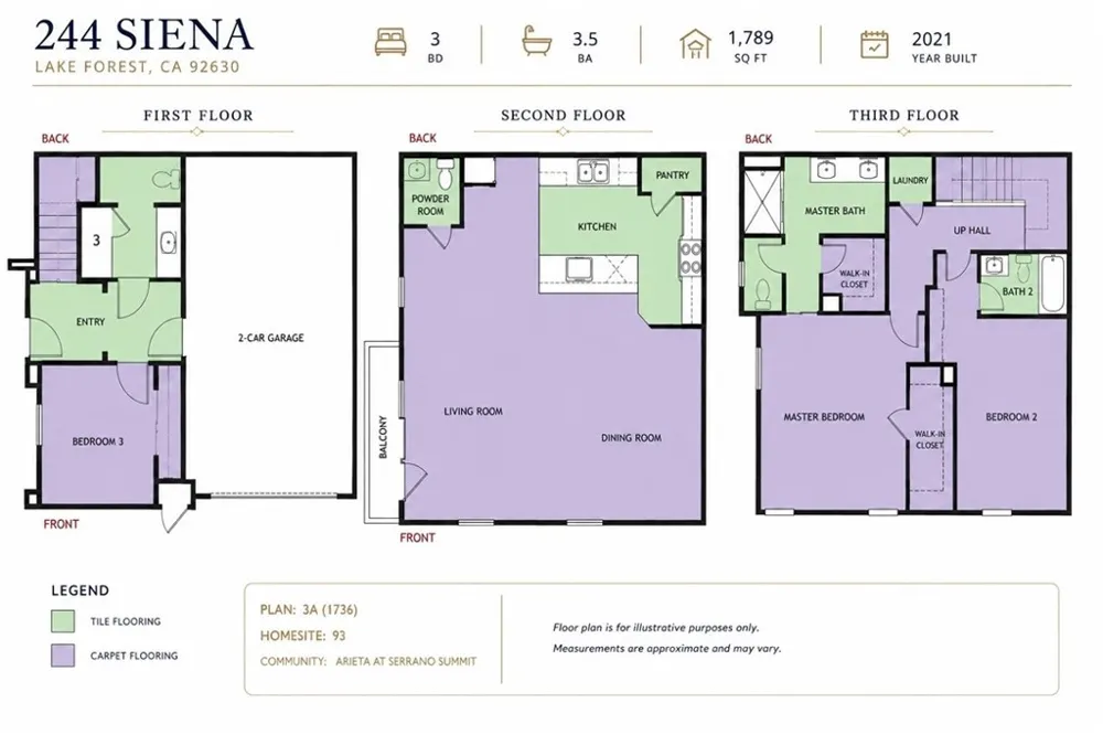 244 Siena Lake Forest, CA 92630