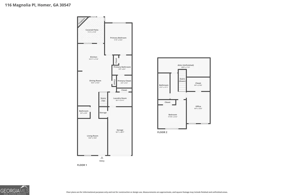 116 Magnolia PL Homer, GA 30547