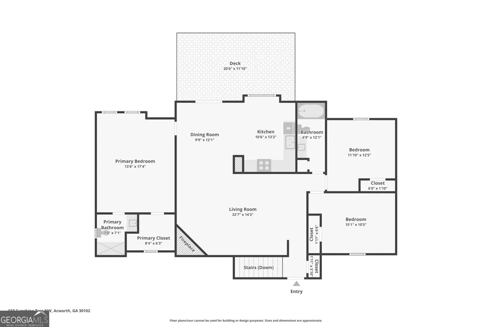 659 Sunshine TRCE NW Acworth, GA 30102