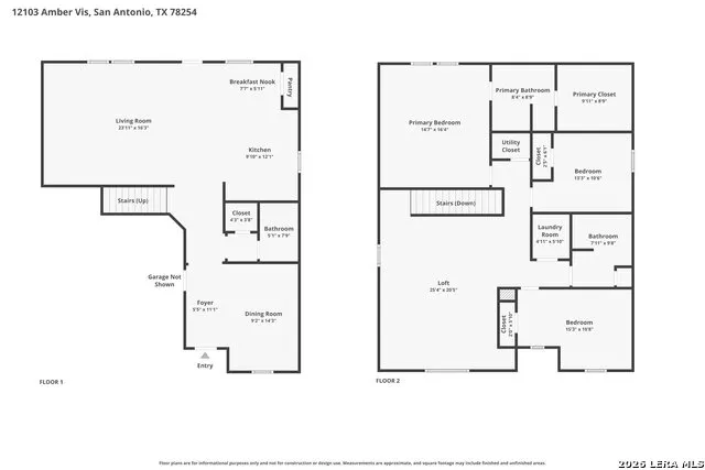 12103 Amber Vista San Antonio, TX 78254