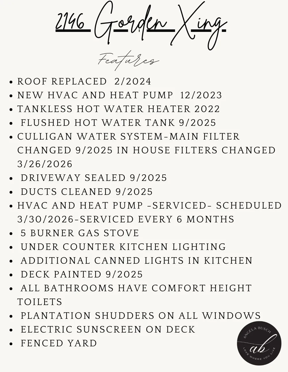 2146 Gorden Xing Gallatin, TN 37066