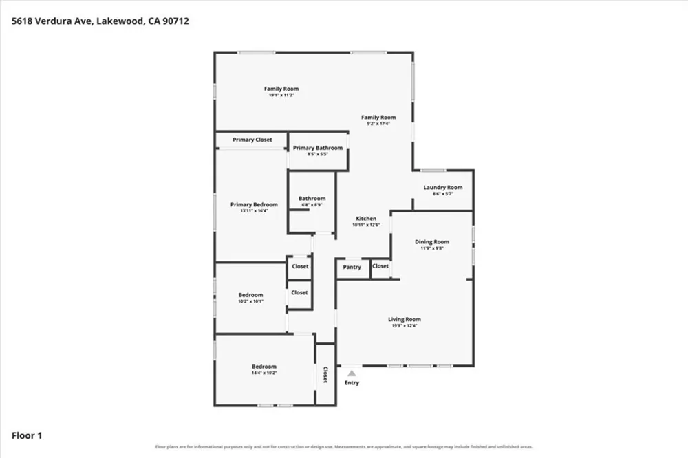 5618 Verdura Lakewood, CA 90712