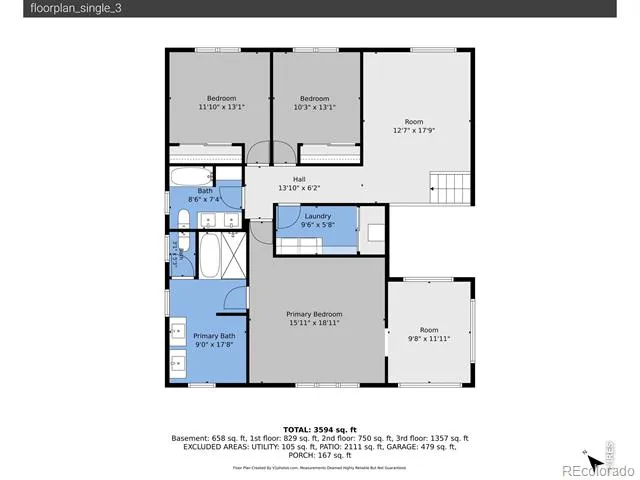 3072 Mountain Shadows Drive Wheat Ridge, CO 80215
