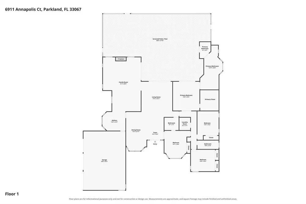 6911 ANNAPOLIS COURT Parkland, FL 33067