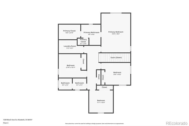 1238 Black Haw Street Elizabeth, CO 80107