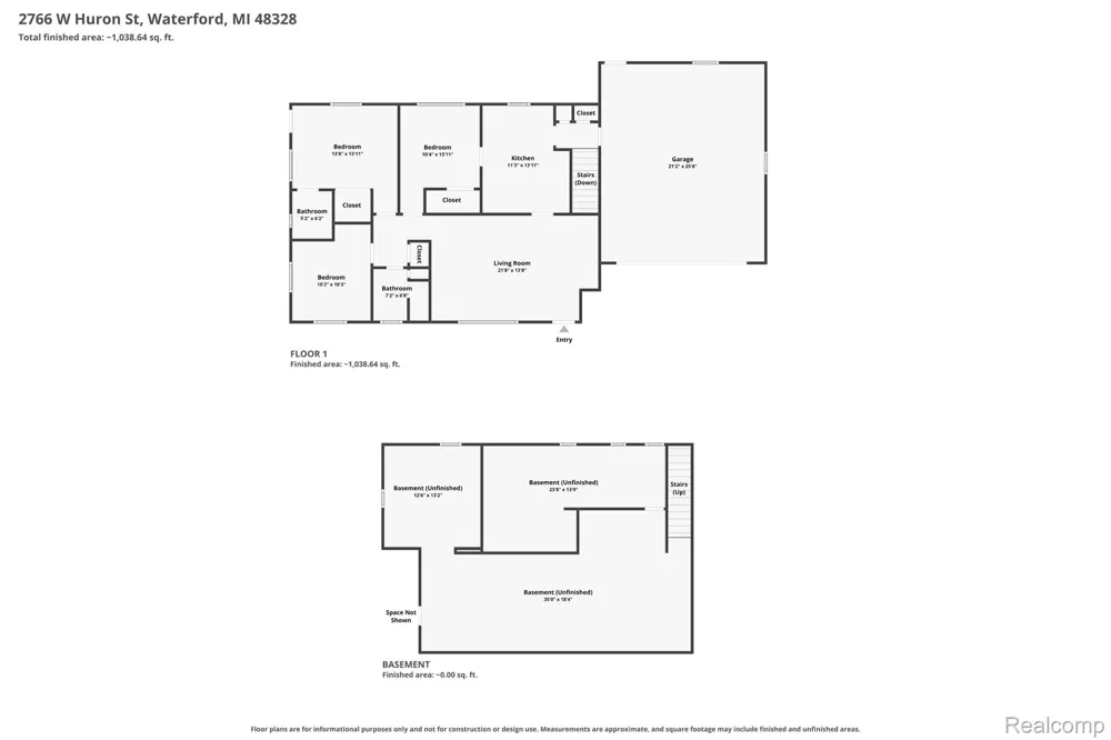 2766 W Huron Street Waterford Charter Township, MI 48328