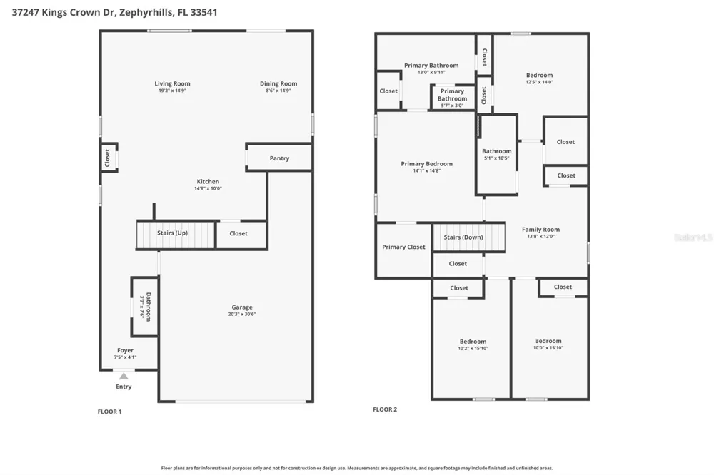 37247 KINGS CROWN DRIVE Zephyrhills, FL 33541